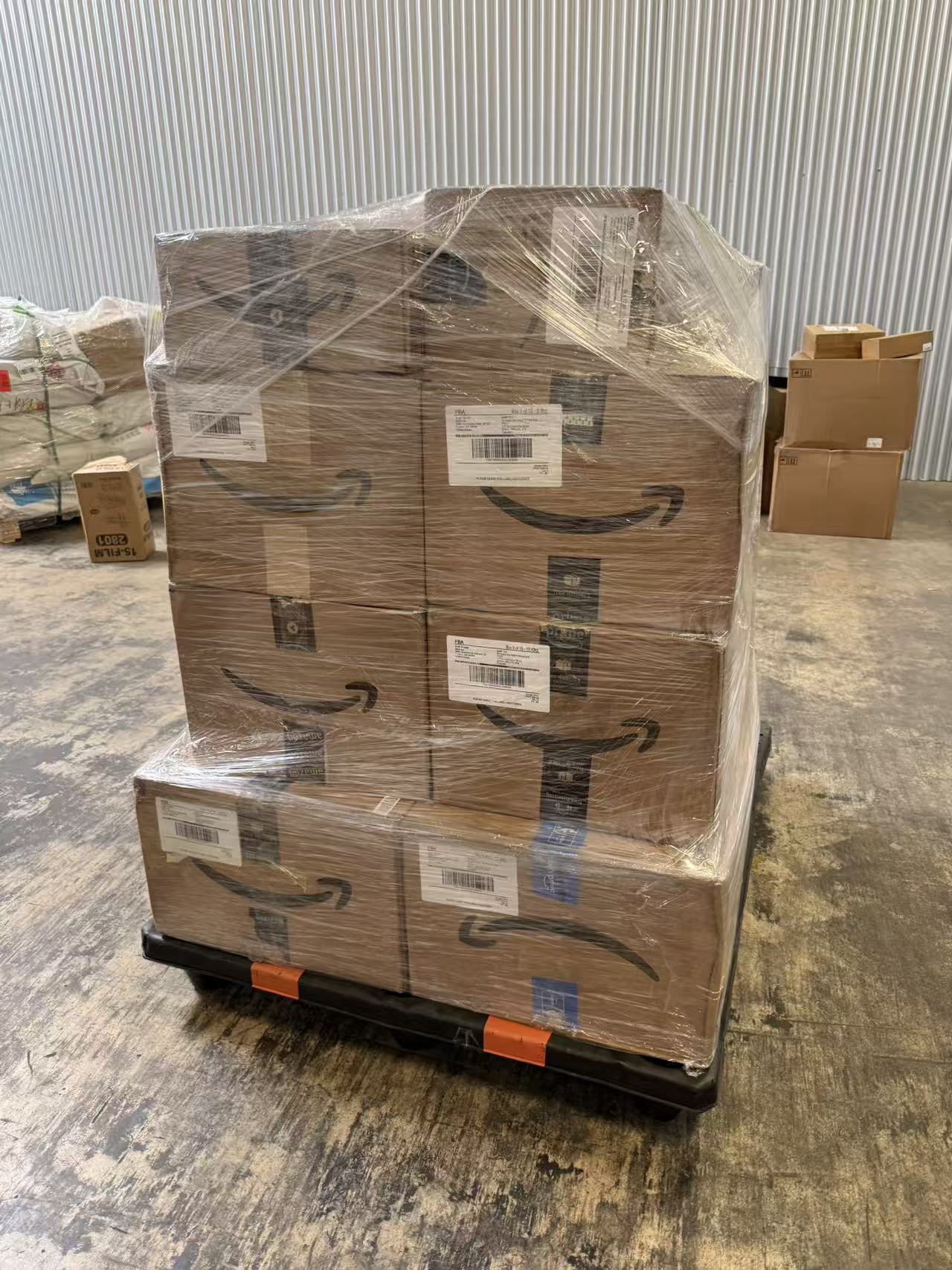 Amazon FBA 托盘备货